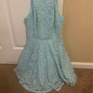 B. Smart, Size 3 Teen Dress, Sky Blue